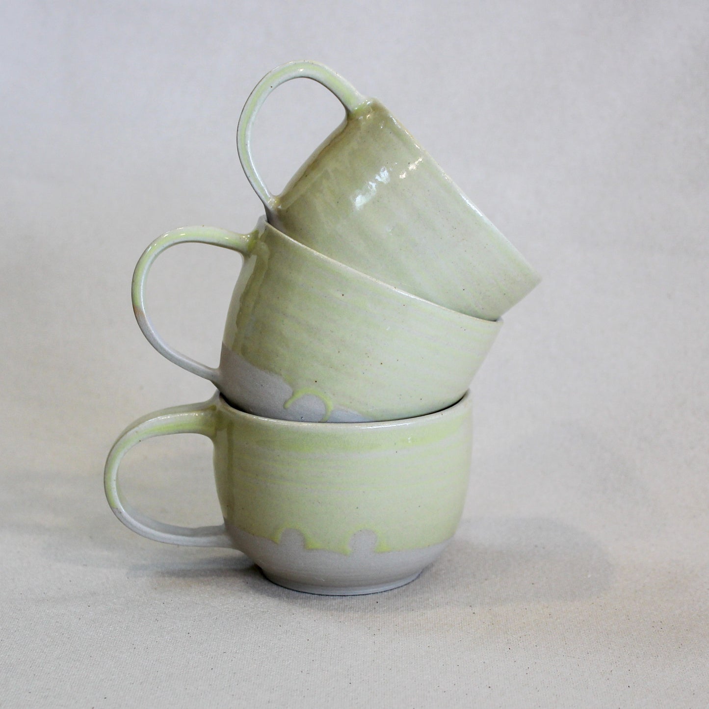 Tasse avec anse - Jaune