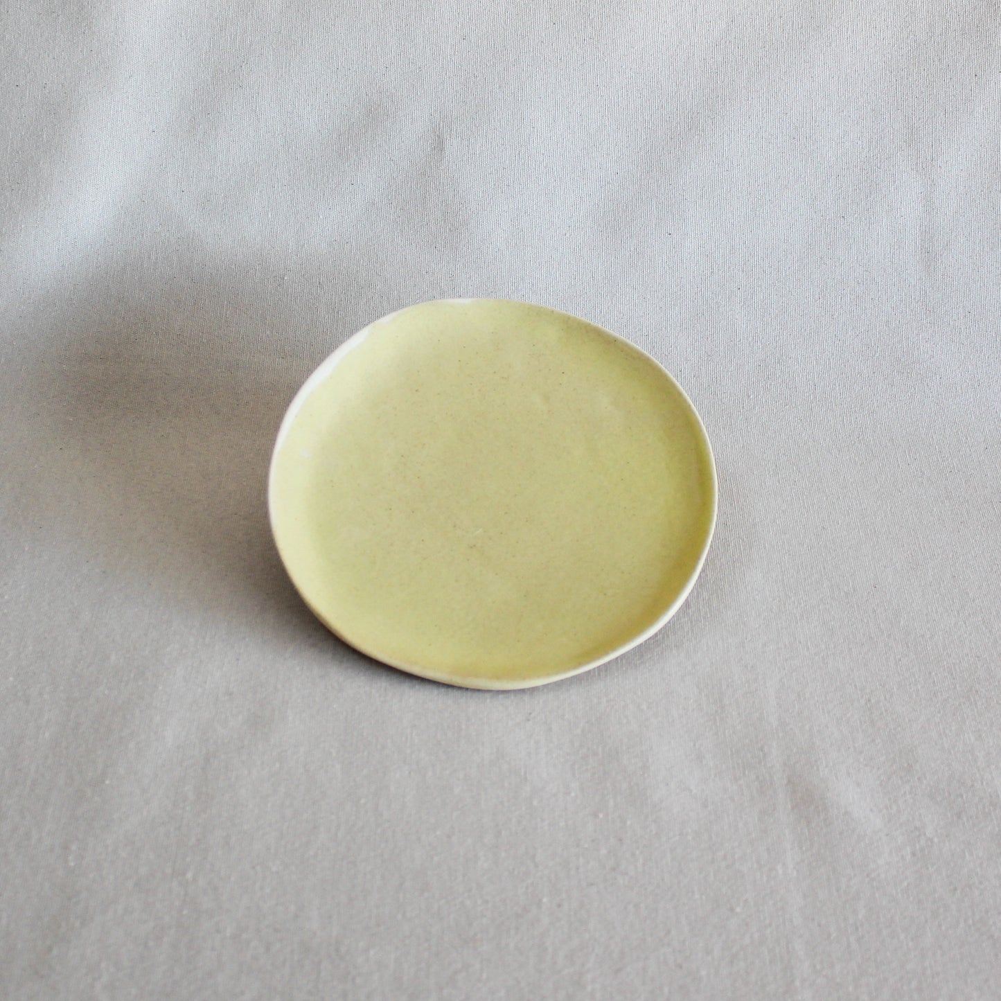Petite assiette - Jaune