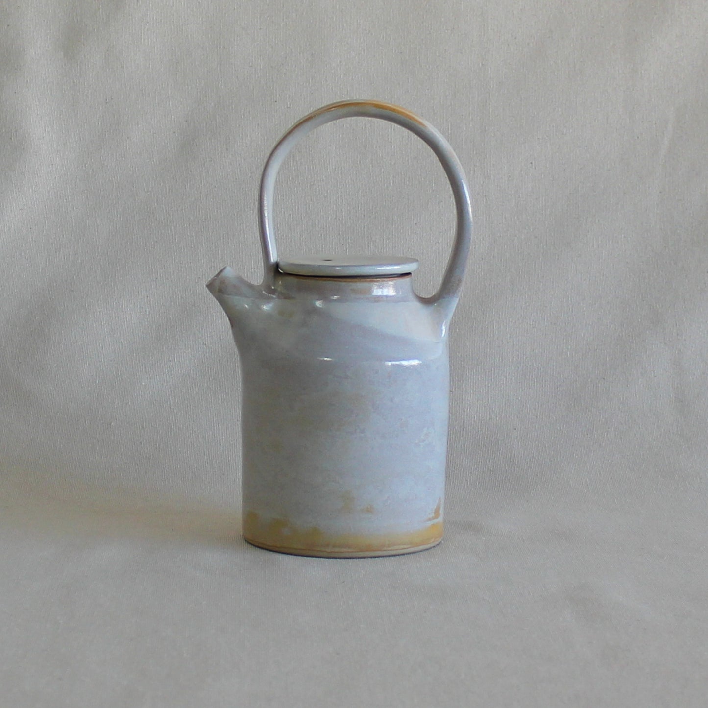 Théière - Blanc, Orangé, Bleu