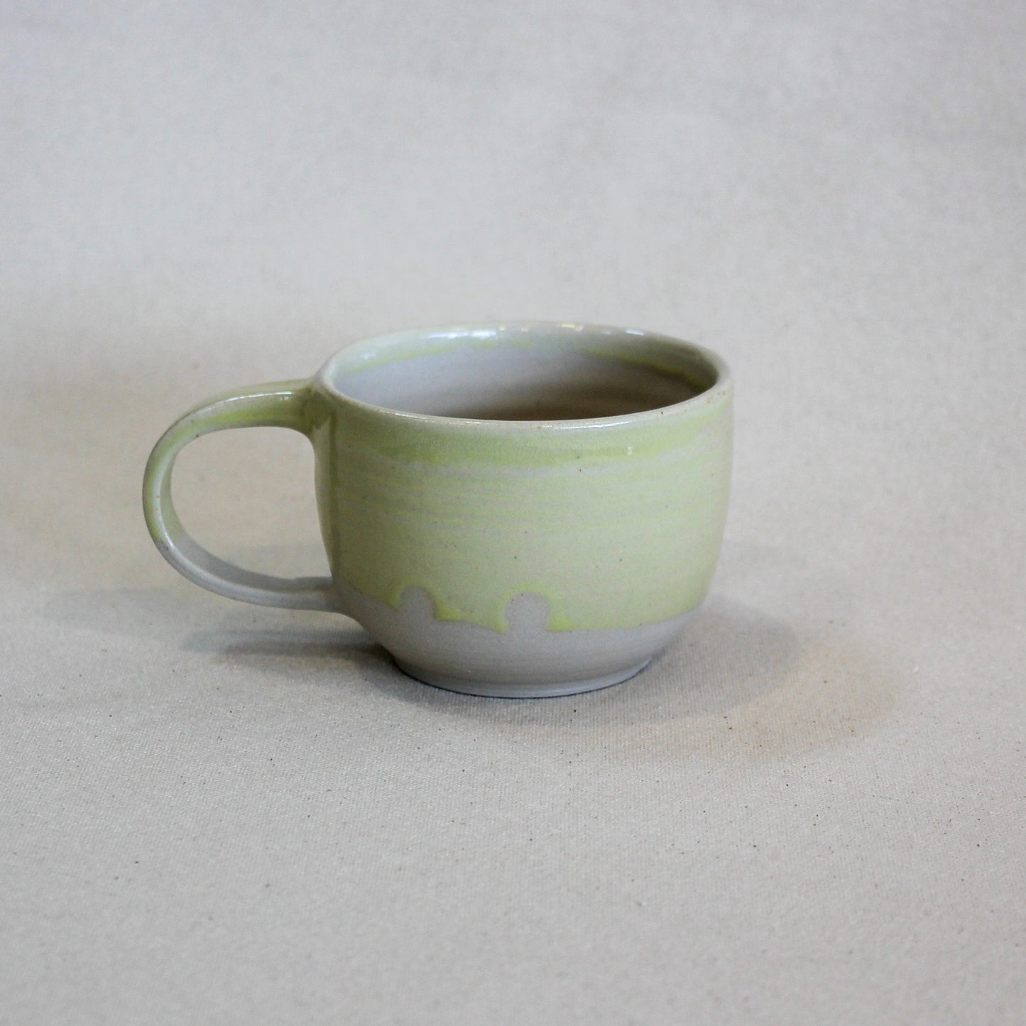 Tasse avec anse - Jaune