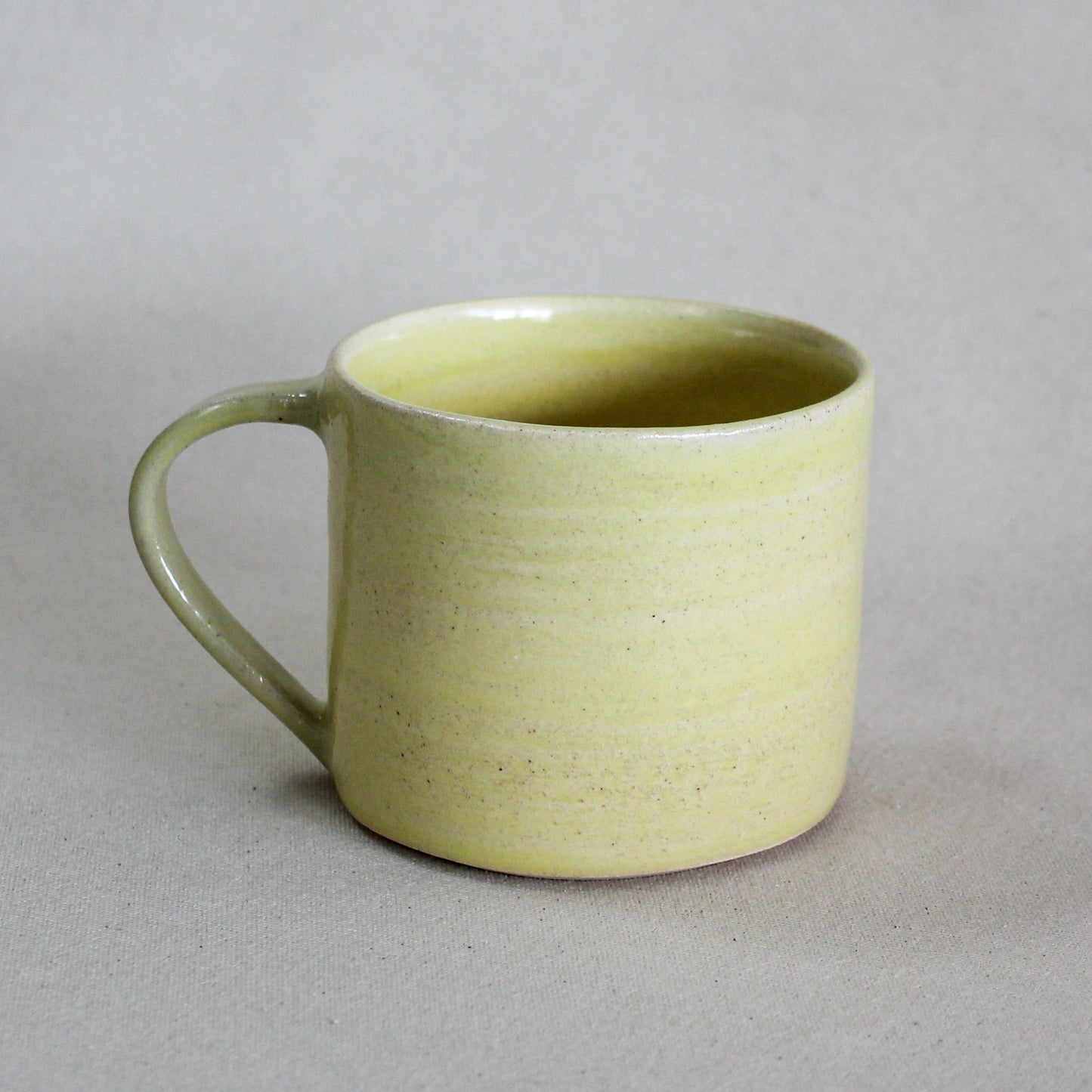 Tasse avec anse - Jaune