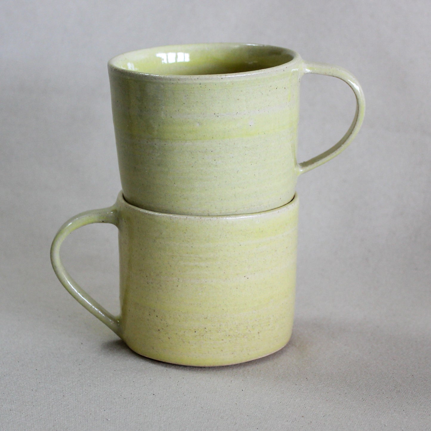 Tasse avec anse - Jaune