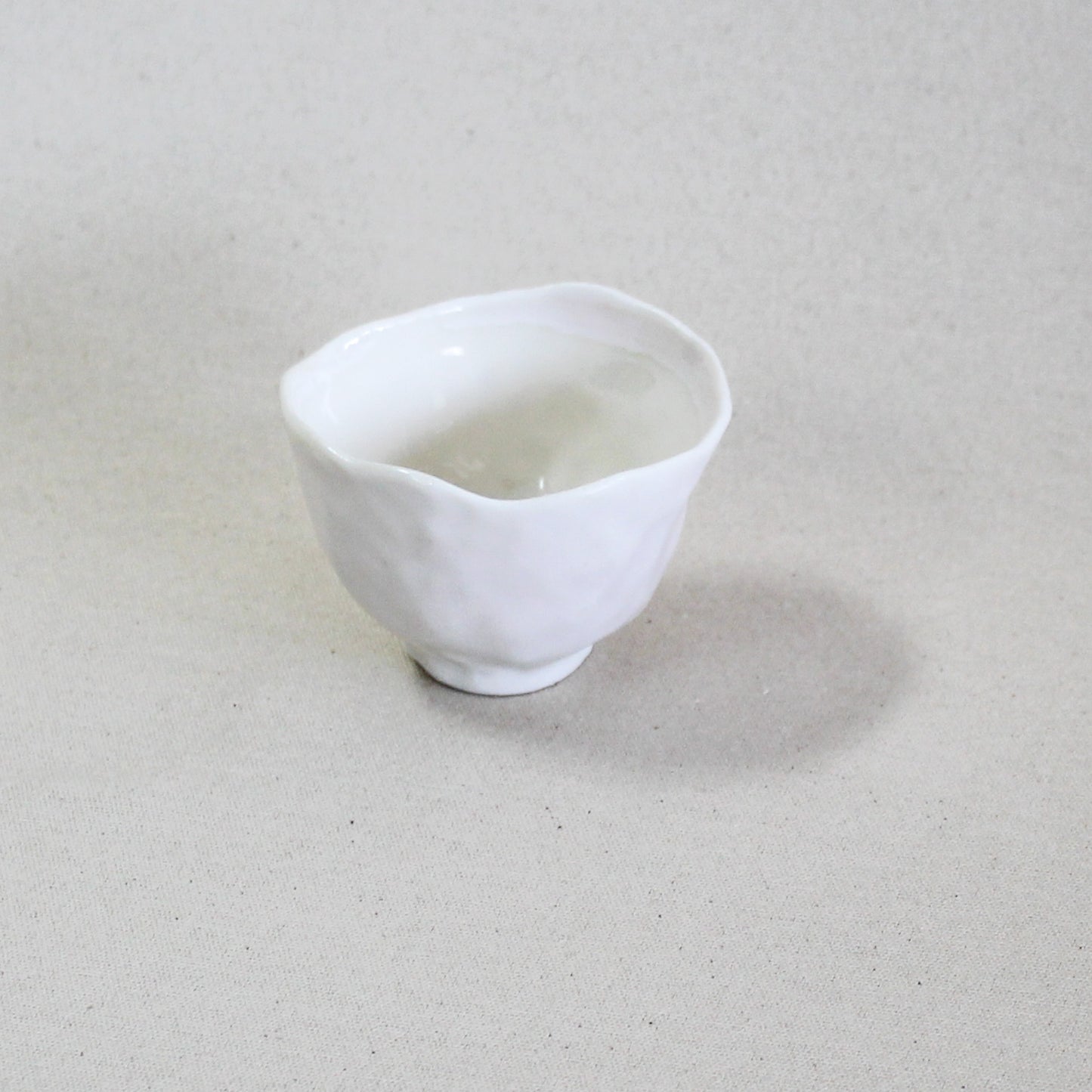 Tasse au pincé - Blanc rosé