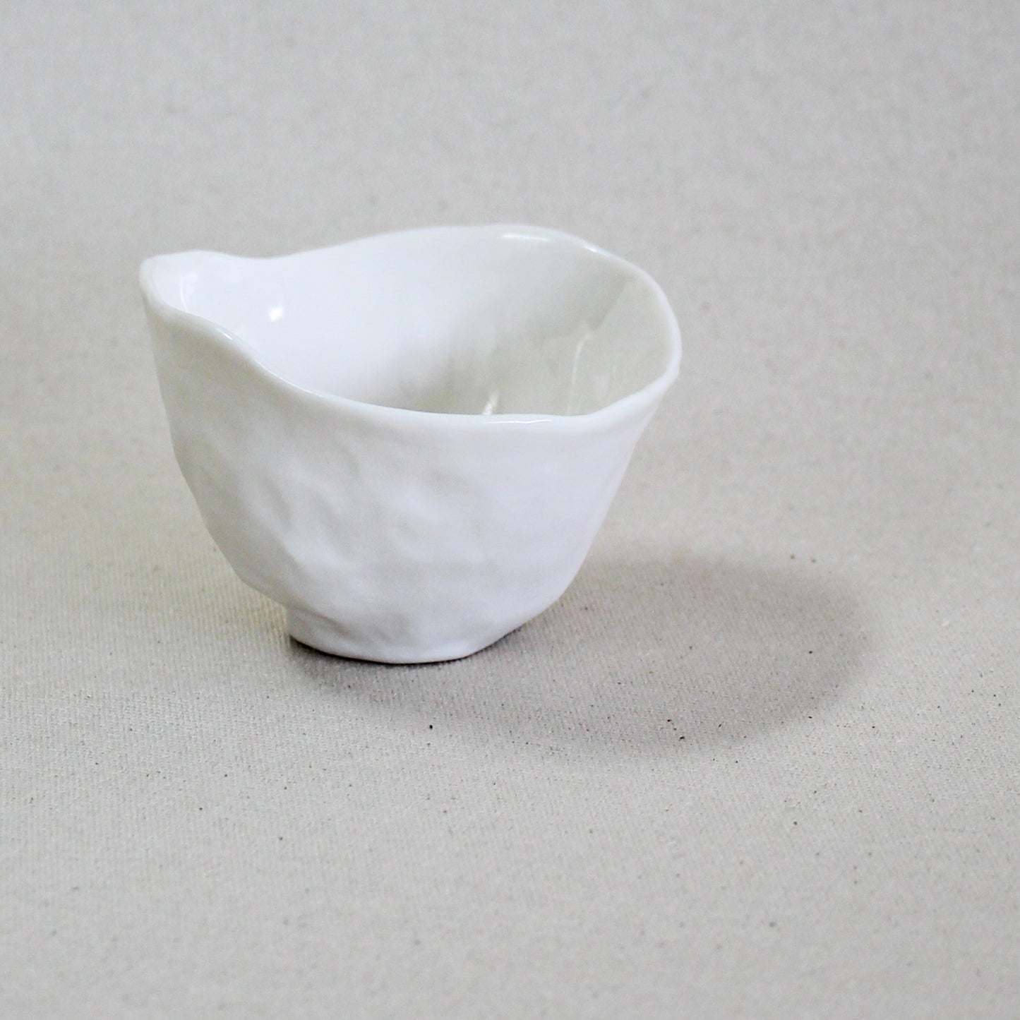 Tasse au pincé - Blanc brut