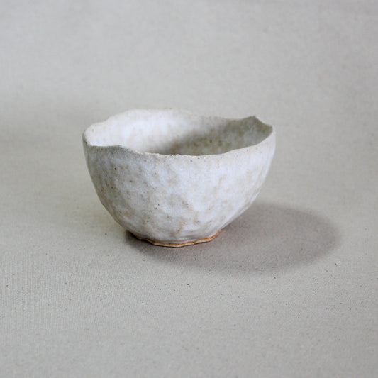 Bol au pincé - Blanc beige