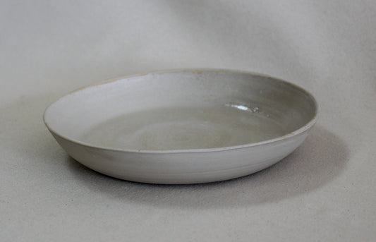 Assiette tournée - Beige